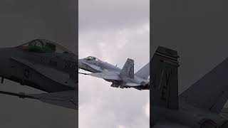 F18 takeoff f18 f18hornet takeoff militaryaircraft aviation [upl. by Azal]