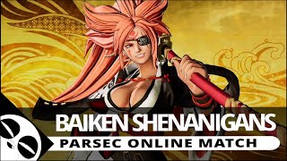 BAIKEN SHENANIGANS  Samurai Shodown  RIZANDA VS MUGSY [upl. by Astred978]