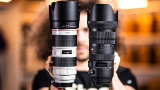 SIGMA 70200 28 Sports REVIEW vs Canon 70200 28L IS III  Is the CHEAPER Lens Actually BETTER [upl. by Opiak]