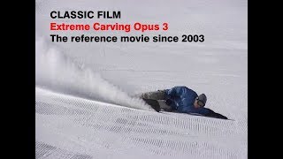 Extreme Carving Opus 3  High quality  Snowboard carving technique [upl. by Emarie]