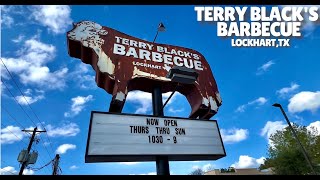 TERRY BLACKS BARBECUE  LockhartTexas BBQ Tour [upl. by Teodora]