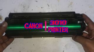 CANON 3010 PRINTER TONER SELF REFILLING [upl. by Agustin957]