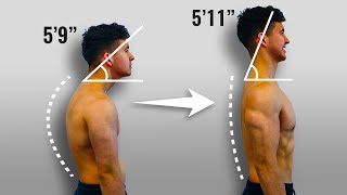 The PERFECT 5 Minute Posture Routine To Increase Your Height [upl. by Boot]