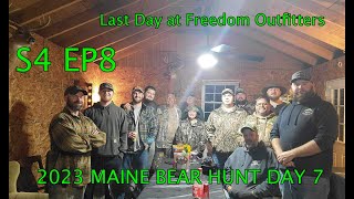 Final Day at Freedom Outfitters 2023 Maine Bear Hunt S4 EP8 [upl. by Wahs]