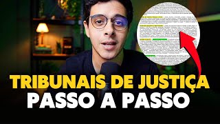 COMO ESTUDAR PARA CONCURSOS DE TRIBUNAIS DE JUSTIÇA  PASSO A PASSO [upl. by Alboran]