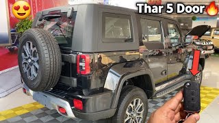 All New Thar 5 door  Latest Update  All Details Leak  Launching Soon🔥 [upl. by Attiuqaj]