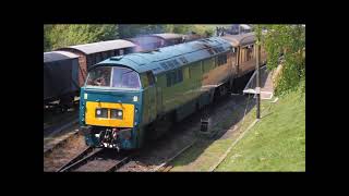 SWANAGE RAILWAY DIESEL GALA NORDEN STATION 12th MAY 2024 [upl. by Naicul4]