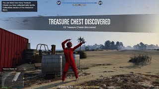 GTA Online  Cayo Perico Scope Out With Treasure Chests 27624 [upl. by Ettenahc]