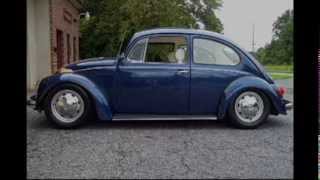 How to Lower a 1970 VW Beetle  Front and Rear [upl. by Meekah649]