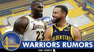 MAJOR Warriors Rumors On Stephen Curry amp LeBron James  Golden State Making A BIG MOVE [upl. by Htrowslle821]