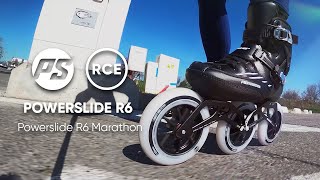 Powerslide R6 Marathon  Rolling Review [upl. by Caryl3]