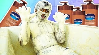 LOTION BATH CHALLENGE [upl. by Einahpad]