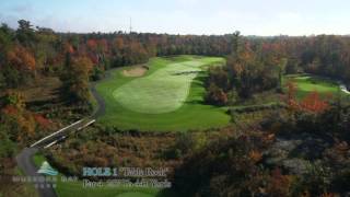 Muskoka Bay Club Hole 1 quotTable Rockquot [upl. by Tenahs]