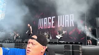 Wage War Manic live Knotfest Sydney 2024 [upl. by Ecniv]