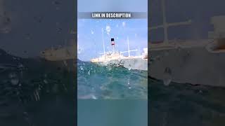 Cardboard ships sunk by submarines underwater footage ships cardboardship navyship submarine [upl. by Tyree]