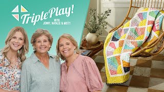 Triple Play How to Make 3 NEW Dresden Quilts  Free Quilting Tutorial [upl. by Terrej]