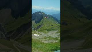 Paragliding at Mt Pilatus and the steepest cogwheel railway [upl. by Sayer]