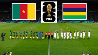 Cameroon vs Mauritius ● FIFA World Cup 2026 Qualification  17 November 2023 Gameplay [upl. by Questa]