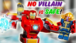 Lego Marvel Avengers Iron Man Mech Suit Brick Building Toys [upl. by Adnahsam]