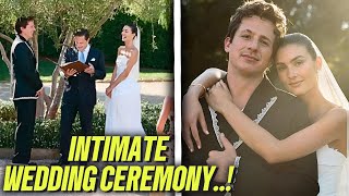 Charlie Puth MARRIES Brooke Sansone EXCLUSIVE Wedding Video [upl. by Nolram480]