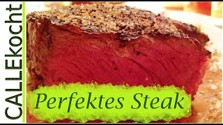 Steak richtig braten Rezept um bestes Rumpsteak zubereiten [upl. by Sheba]