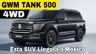 Nuevo GWM TANK 500 será Próximo lanzamiento en México [upl. by Daffodil]