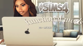 Realistic and Functional Mods You Need to Try Now Mods amp CC w Links  The Sims 4 Mods [upl. by Fabrianne]