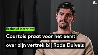 Thibaut Courtois praat over Rode Duivels en past voor EK quotTijd om mijn verhaal te doenquot [upl. by Htevi578]