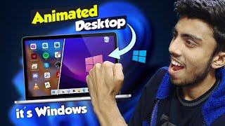 Windows Animated Wallpaper Making Windows Look Cool Better Than Mac OS [upl. by Yumuk]