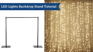 DIY PVC Backdrop  Party Planning How Tos [upl. by Pembroke]