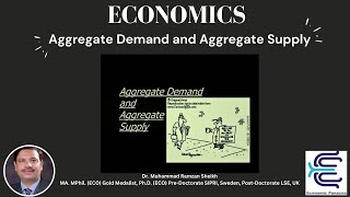 Aggregate Demand and Aggregate Supply  by DRMUHAMMAD RAMZAN SHEIKH [upl. by Ralyat]