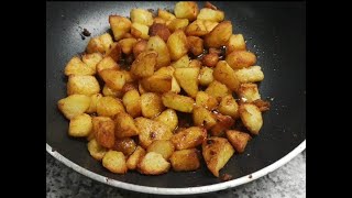 Perfect Sauteed Potatoes Recipe 2022  How To Make Crispy Sauteed Potatoes  ROSE WATER [upl. by Gavrah]