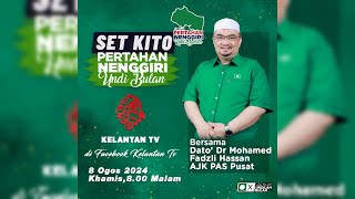 SET KITO PERTAHAN NENGGIRI BERSAMA YB DATO DR MOHAMED FADZLI DATO HASSAN [upl. by Conni176]