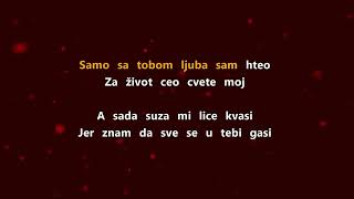 Sasa Matic  Idemo andjele KARAOKE VERZIJA [upl. by Cohberg]