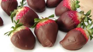 How to Make Chocolate Covered Strawberries  by Laura Vitale  Laura in the Kitchen Ep 99 [upl. by Asinla]