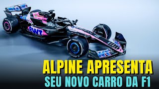 F1 2024  ALPINE REVELA SEU NOVO CARRO PARA A FÓRMULA 1 COM MUDANÇA RADICAL NA PINTURA [upl. by Pfeifer]