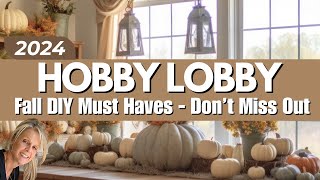 Get Creative With Hobby Lobby Fall Diy Essentials  Plus Tips amp Ideas [upl. by Warford210]