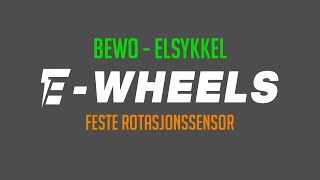 EWheels  Hvordan enkelt feste en rotasjonssensor som har løsnet  MoMAs elsykkel Bewo motor [upl. by Warthman]