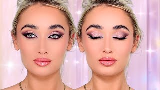 FULL GLAM MAKEUP TUTORIAL fullglammakeup fullglam makeuptutorial [upl. by Ynelram719]