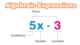 ALGEBRAIC EXPRESSION tutorial maths algebraicexpressions [upl. by Melak]