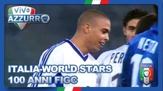 100 anni di FIGC ItaliaFIFA World Stars  Ricordi Azzurri [upl. by Samale325]