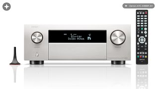 Sound Advice Denon AVC X 4800H AV amplifier review [upl. by Ritz]