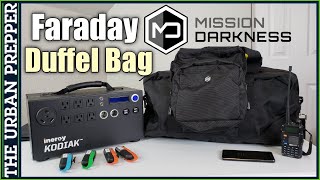 EMP Proof COMMS Module  Mission Darkness Faraday Duffel Bag [upl. by Tanhya]