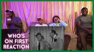 Whos on First Reaction Video Abbott amp Costello [upl. by Adiuqal]