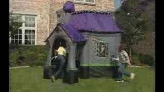 10FT  Airblown® Inflatable  Haunted House with Porch [upl. by Kcir993]