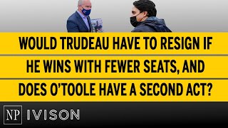 Would Trudeau have to resign if he wins with fewer seats and does O’Toole have a second act  Ep21 [upl. by Ativad689]