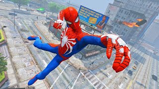 GTA 5 Ps4 Spiderman Ragdolls Compilation  Suck Smash Ragdolls Ep7 [upl. by Eerahs]