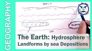 Hydrosphere  Sea waves as agent of Deposition  SSC Geography  by TVA [upl. by Deedahs]