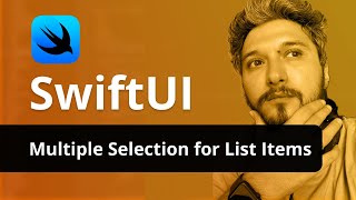 Activate Multiselect for a List programmatically in SwiftUI  Learning SwiftUI By Building App 2 [upl. by Naveb859]