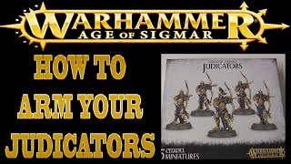 How To Arm Your Stormcast Eternal Judicators  Age Of Sigmar [upl. by Lorain785]